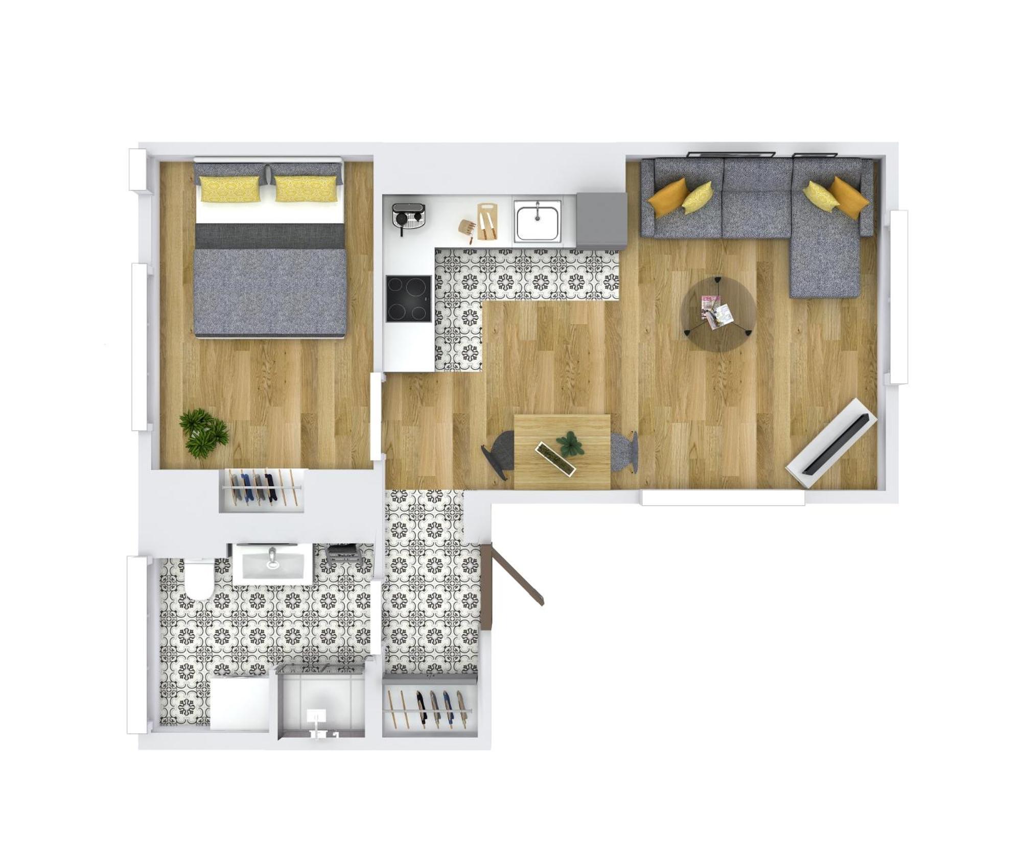 Bright And Cosy 1Bdr Apartment Kaunas Centre Luaran gambar
